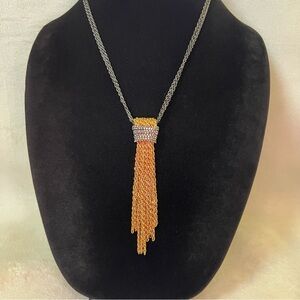 Stella & Dot Windsor Tassel Necklace